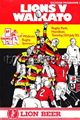 Waikato v British Lions 1983 rugby  Programmes